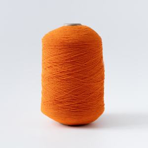 Tissu confortable au toucher, fil uniforme, haute qualité 100 #   Fil de caoutchouc recouvert de latex teint, à âme filée, pour le tricot de chaussettes - Product Image 1