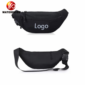 กระเป๋าคาดเอวโพลีเอสเตอร์กันน้ำมีซิปปิดและมีพู่ห้อยแฟชั่น2025โลโก้ที่กำหนดเองสำหรับทุกเพศ - Product Image 1