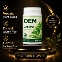 OEM Moringa Gıda Takviyesi Tabletleri