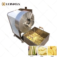 Automatische Zetmeelproductielijn Aardappelgemberwaspeling Snijsnijdende Droogmachine