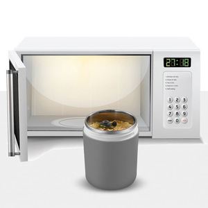 <b>Custom</b> Logo 304 Stainless Steel <b>Insulated</b> Lunch <b>Box</b> Breakfast Milk Student Office Soup Cup - Product Image 4