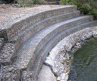 Rouleau de treillis métallique hexagonal à double torsion galvanisé à chaud pour la stabilisation des sols de jardin, la séparation des couches de base paysagères