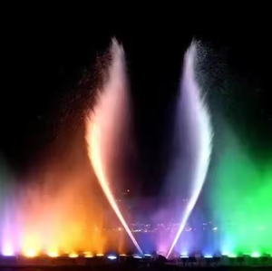 Fuente de agua de baile de columpio de gaviota de cubierta seca divertida e interactiva para plazas y jardines - Product Image 5