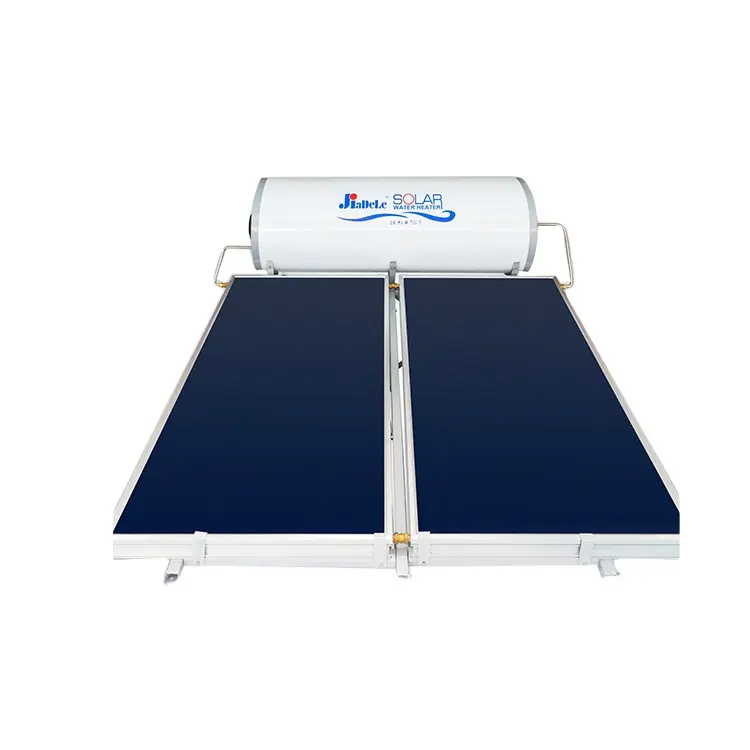 JIADELE 300L flachplatte solar-wassererwärmersystem unter druck flachplatte solarkollektor warmwasserbereiter solarkessel 100 l
