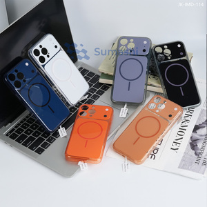เคสโทรศัพท์ระบบชาร์จไร้สายระบบแม่เหล็กสำหรับ <span class=keywords><strong>iPhone</strong></span> 17air 16 <span class=keywords><strong>PRO</strong></span> <span class=keywords><strong>MAX</strong></span> 1514 13 12 XR TPU เคสโทรศัพท์มือถือแบบกำหนดเองกันกระแทก - Product Image 3