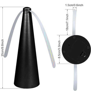 Ventilador Repelente de Moscas y Mosquitos Portátil y Ecológico para Interiores/Exteriores, para Uso en Restaurantes, Ventilador de Mesa Colgante con Cobertura de 20-50 m² - Product Image 4