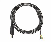 Cable de Control de Programación de Interfaz Serial USB RS232 FTDI, Revestimiento de PVC, Blindaje de Lámina, 12 Meses de Garantía, para Uso con Cámara de Computadora