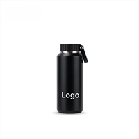 Bouteille isotherme sous vide à double paroi en acier inoxydable SUS304, légère, pour les voyages, le camping, le bureau et l'usage quotidien