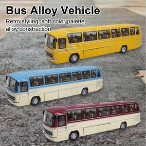 Autobús <span class=keywords><strong>de</strong></span> Metal Fundido a Presión 1:32, Modelo <span class=keywords><strong>de</strong></span> Juguete <span class=keywords><strong>de</strong></span> Aleación con Ruedas Móviles, Sonido y Luces, Puertas Abatibles, Juguete <span class=keywords><strong>de</strong></span> Autobús - Product Image 2