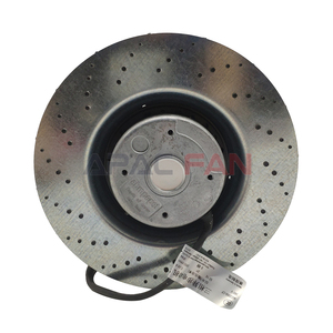 พัดลมแบบแรงเหวี่ยงสามเฟส R2D180-AL10-18 ขนาด 180 มม. 400VAC 2650 รอบต่อนาที 520CFM 140 วัตต์ ใบพัดโค้งไปข้างหน้า พร้อมตู้ควบคุม - Product Image 2