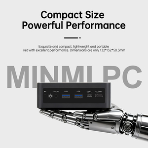 Mini PC para Juegos con Procesador AI PC Ultra 7/9 255h/285h, 2 DDR5, 96 GB de RAM, SSD NVMe, HD, DP, Thunderbolt 4, Tres Pantallas, Win 11, Ultra9 285 - Product Image 3
