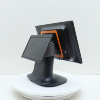 Système de point de vente CITAQ N1 tout-en-un avec écran tactile capacitif double 15,6 pouces, système d'exploitation Windows/Linux/Android, garantie de 3 ans