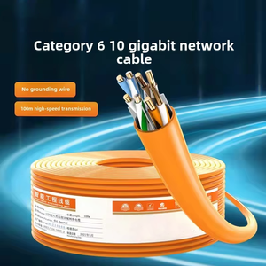 Câble LAN Gigabit non blindé Cat6 Câble <span class=keywords><strong>Ethernet</strong></span> en cuivre intérieur de 1m avec PVC pour réseau informatique domestique haut débit torsadé - Product Image 2