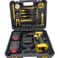 Perceuse à main multifonction rechargeable à batterie lithium, tournevis électrique et kit d'outils électriques pour la maison – Vente chaude transfrontalière