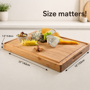 Eco-Sustainable Bamboo Rectangular Cutting Board New Walnut Natural Acacia <strong>Wood</strong> for Fruits Vegetables in Kitchen Chopping Blocks - Product Image 3
