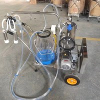 Machine à traire électrique portable pour vaches et chèvres, facile à utiliser, pour une petite ferme familiale