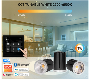 Downlight LED moderne 50 mm, module COB MR16 24 V, 12/24/36/60 degrés, blanc réglable, module LED MR16, projecteur - Product Image 5