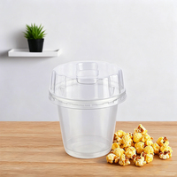 Gobelet à crème glacée jetable de 180 ml, gobelet transparent en PP, récipient pour yaourt, mousse, dessert, emballage, vente en gros, fabricant