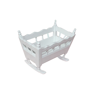 <span class=keywords><strong>Casa</strong></span> delle bambole in scala 1:12 mobili Mini Nursery lettino in legno culla accessori <span class=keywords><strong>casa</strong></span> delle bambole in miniatura - Product Image 1