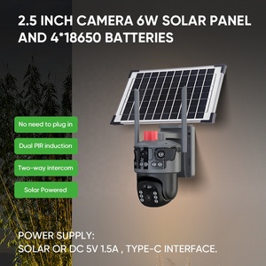 Caméra de surveillance de sécurité sans fil 600W, alimentée par énergie solaire, pour extérieur, avec batterie - Product Image 3