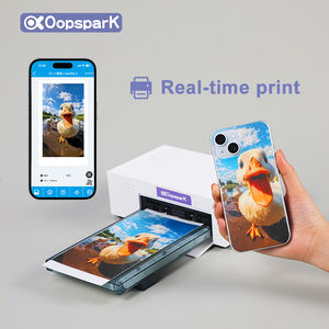 Oopspark DIY özel boş fotoğraf etiket taşınabilir yazıcı makinesi termal telefon kaplaması BASKI MAKİNESİ cep telefonu için geri filmi - Product Image 5