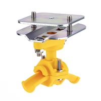 Nouvelle poulie de câble entièrement accessoirisée avec rail en alliage d'aluminium avec clips de serrage Produit de quincaillerie marine