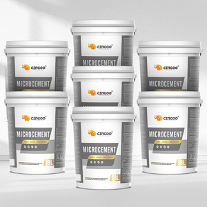 Pintura <span class=keywords><strong>de</strong></span> <span class=keywords><strong>Microcemento</strong></span> para Paredes y Pisos |   Revestimiento <span class=keywords><strong>de</strong></span> <span class=keywords><strong>Microcemento</strong></span> Impermeable y Resistente a las Manchas para Decoración Comercial y del Hogar - Product Image 2