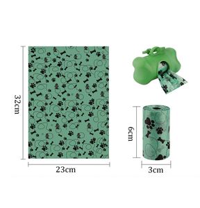 Sacs à déjections canines biodégradables SZXW personnalisés en plastique avec contrôle puissant des odeurs, couleur et taille personnalisables, compatibles avec les sacs à déchets pour animaux de compagnie - Product Image 4