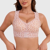 Soutien-gorge sans armatures en gel pour femme TK, couvrance totale, bretelles larges, soutien dorsal, confort quotidien sans coutures, soutien-gorge en gel pour femme