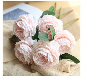 ดอกไม้ประดิษฐ์รูปดอกแรนนันคูลัสสีชมพูเหมือนจริง ผลิตจากผ้าไหมสังเคราะห์ รุ่น V-1025 ขายตรงจากโรงงาน เหมาะสำหรับตกแต่งบ้าน - Product Image 6