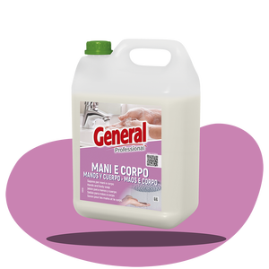 Jabón Líquido para Manos y Cuerpo de 5 kg Más Vendido para Uso Comercial pH 6.0 Aroma Floral Hecho en Italia - Product Image 1