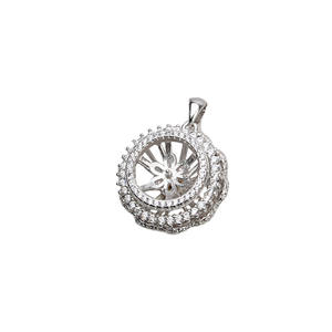 Ensemble de pendentifs en argent S925 à bouche ouverte, perles DIY, anneau rotatif, semi-fini, 787 perles en vrac - Product Image 5