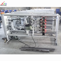 Machine à poncer les bâtons de bois ronds et coniques à quatre postes de bonne qualité, facile à utiliser, pour le travail du bois