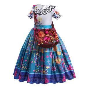 Costume de princesse Mirabel de la <span class=keywords><strong>famille</strong></span> Madrigal de <span class=keywords><strong>Encanto</strong></span> pour enfants, carnaval d'Halloween, DISP-012 - Product Image 2