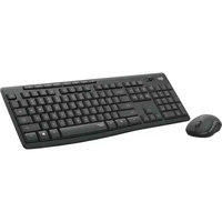 Logitech Mk295-Ensemble souris-clavier sans fil Logi 2.4G, souris silencieuse pour ordinateur portable et bureau à domicile