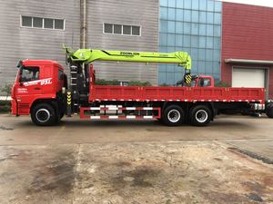 Oferta Especial Mejor Precio Dongfeng 6x4 <span class=keywords><strong>ZOOM</strong></span>-LION Grúa Hidráulica de Brazo Recto de 12 Toneladas para Construcción - Product Image 2