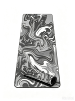 Tapis de souris de jeu grand format en marbre fluide abstrait, antidérapant, en caoutchouc naturel, imperméable, avec logo personnalisé, vente en gros