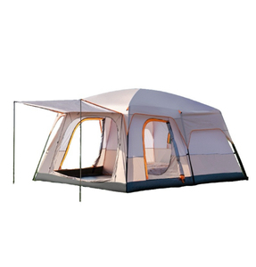 Family <strong>Camping</strong> <strong>Tarp</strong> Tent with Rooms 2 Bedroom 1 Living Room Waterproof Big Cabin Tents for 4-12 Person Outdoor Glamping <strong>Shelter</strong> - Product Image 1