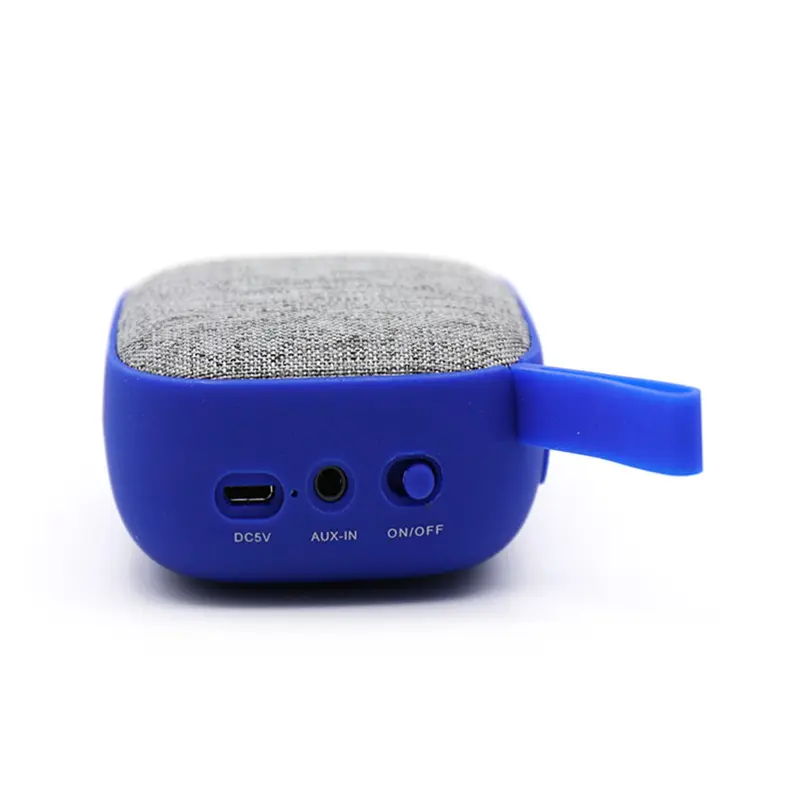 Factory High Quality Square portable small speaker outdoor sports lanyard wireless speaker Mini fashion BT speaker