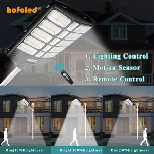 Endüstriyel açık <span class=keywords><strong>Solar</strong></span> lamba su geçirmez hareket sensörü için güvenlik aydınlatması entegre güneş enerjisi sokak işık yolu Yard - Product Image 2