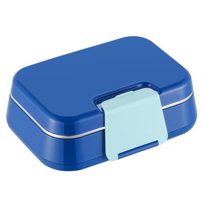 Qijia 304 Stainless Steel <b>Insulated</b> <b>Lunch</b> <b>Box</b> 2 Compartment For Students Children Bento <b>Box</b> Rectangle Solid Color - Product Image 5