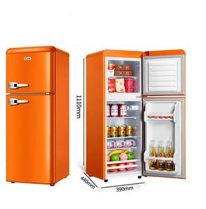Réfrigérateur compact américain rétro à double porte de 72 L, idéal pour la maison, le dortoir ou le bureau – Équipement intelligent - Product Image 4