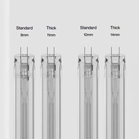 Étui pour cartes en acrylique personnalisé, épaissi et écologique, hautement transparent et clair ; adapté aux cartes TCG classées.