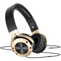 Auriculares de estudio de interfaz de 3,5mm, micrófono, Audio, bombo, equipo amplificador de música, Piano con cable, auriculares de música