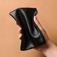 Dompet koin lembut uniseks, harga grosir pabrik dompet kecil ritsleting Ultra tipis tas kunci multifungsi tas kartu genggam sederhana