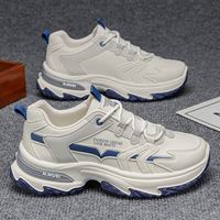 Chaussures décontractées pour hommes, confortables, respirantes, antidérapantes, résistantes à l'usure, style campus, tendance, à plateforme, prix de gros, nouveauté