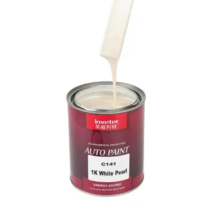 Cheap Price Single Component 1K White Pearl Color Acrylic Mixing System Car Scratch Repair Spraying Coating