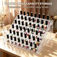 Nouvel arrivage : Présentoir à huile pour cuticules en acrylique transparent, support portable pour vernis à ongles et outils de nail art