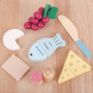 Jouet de cuisine domestique Jeu de rôle Garçon <span class=keywords><strong>et</strong></span> Fille Cadeau d'anniversaire Hamburgers avec une combinaison de légumes <span class=keywords><strong>et</strong></span> de fruits - Product Image 6