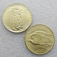 Pièces commémoratives Saint Gaudens Double Eagle de 20 dollars des États-Unis 1921-1933, cadeaux, décoration de la maison